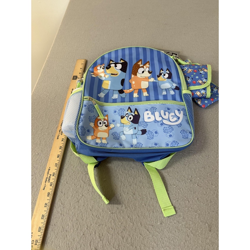 Bluey Kids‎ 5 Piece Backpack Set Lunch Bag Water Bottle Accessory Innovations - Picture 7 of 8